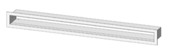 Regency Regency White Chase Vent (G1200P) - 796-991 796-991 Fireplace Accessories