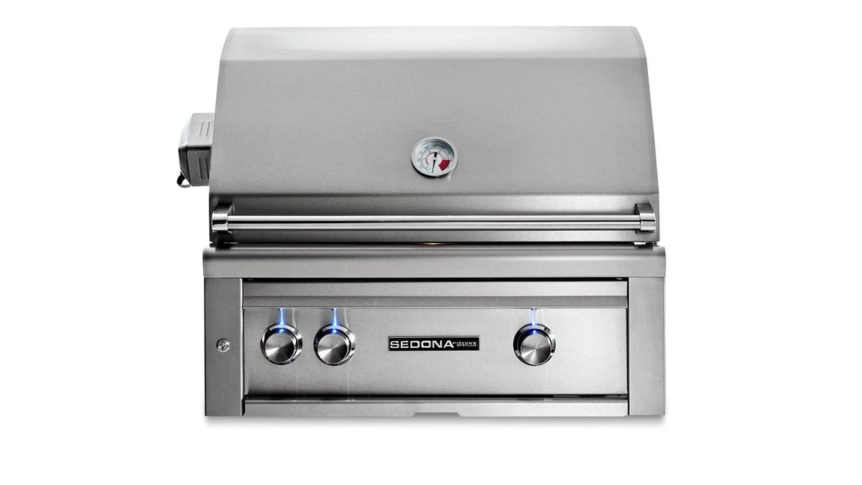 Sedona Sedona 30" Built-in Grill w/ Rotisserie, 1 ProSear Infrared & 1 Stainless Steel Burner (L501PSR) Barbecue Finished - Gas