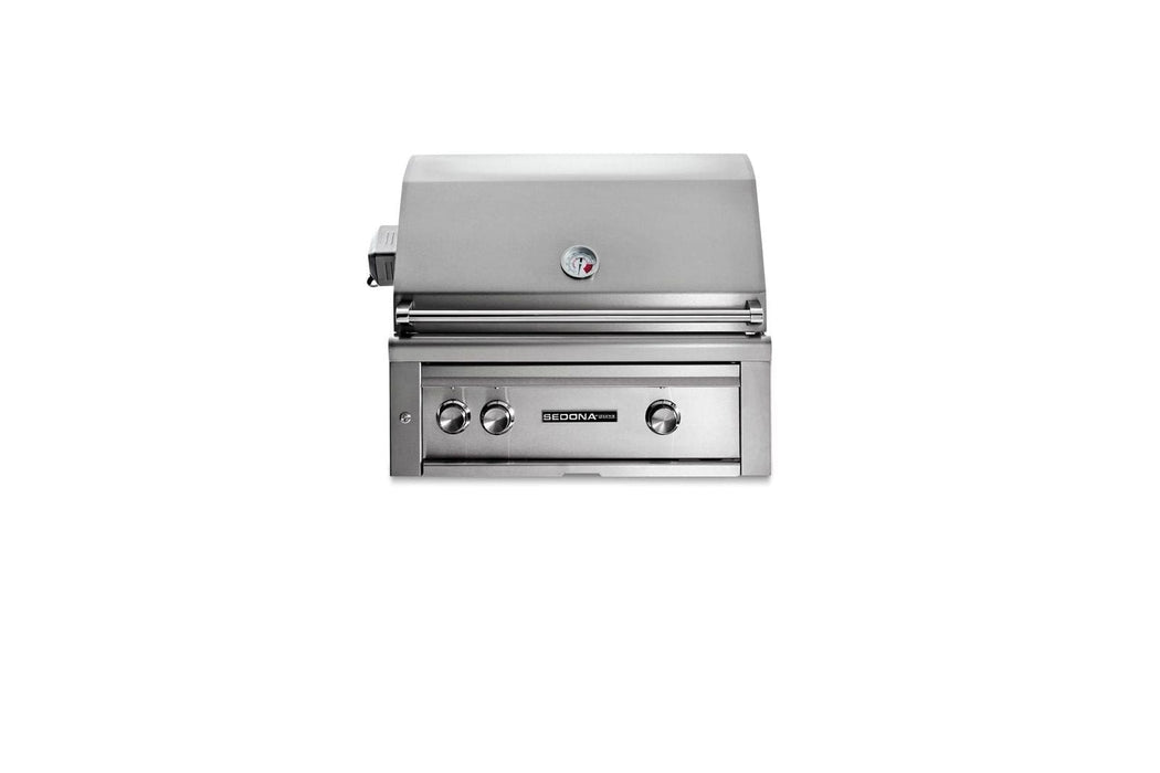 Sedona Sedona 30" Built-in Grill w/ Rotisserie, 1 ProSear Infrared & 1 Stainless Steel Burner (L501PSR) Barbecue Finished - Gas