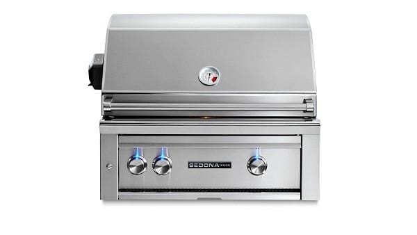 Sedona Sedona 30" Built-In Grill with 1 ProSear Burner & 1 Stainless Steel Burner and Rotisserie (L500PSR) Propane L500PSR-LP Barbecue Finished - Gas 810043020183