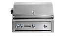 Sedona Sedona 36" Built-In Grill with 1 ProSear Burner & 2 Stainless Steel Burner and Rotisserie (L600PSR) Propane L600PSR-LP Barbecue Finished - Gas 810043020282