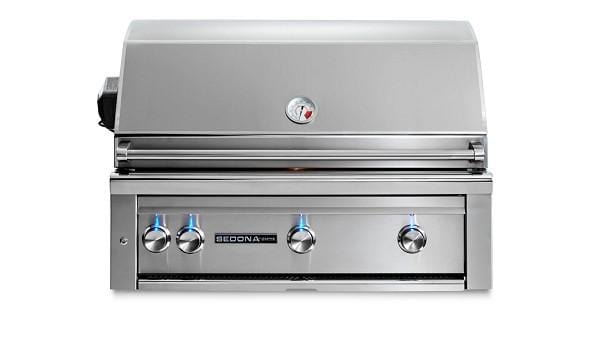 Sedona Sedona 36" Built-In Grill with 3 Stainless Steel Burner and Rotisserie (L600R) Propane L600R-LP Barbecue Finished - Gas 810043020244