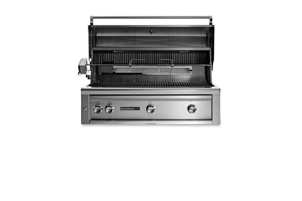 Sedona Sedona 42" Built-in Grill w/ Rotisserie, 1 ProSear Infrared & 2 Stainless Steel Burners (L701PSR) Barbecue Finished - Gas