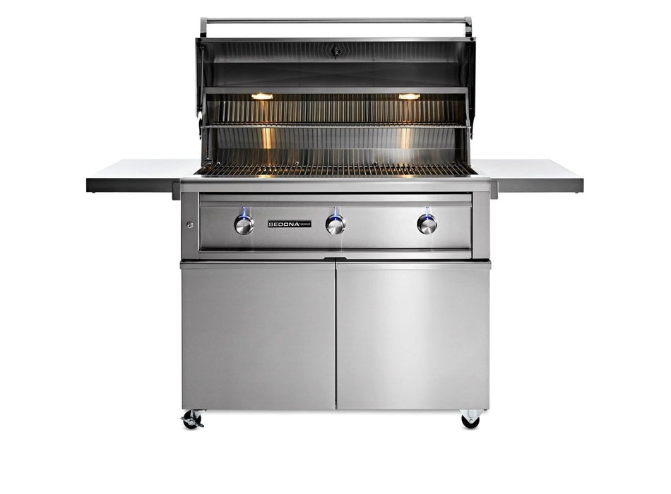 Sedona Sedona 42" Freestanding Grill w/ 1 ProSear & 2 Stainless Steel Burners (L701PSF) Barbecue Finished - Gas