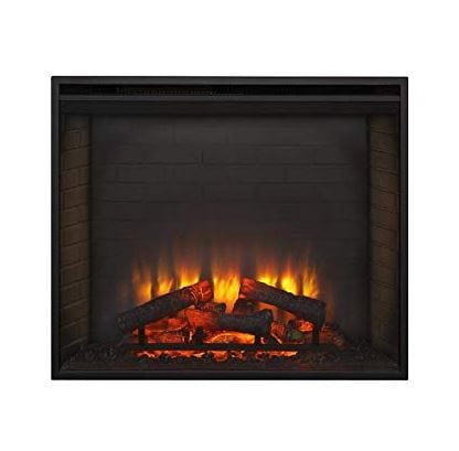 Simplifire Simplifire 30" Built-in Electric Fireplace SF-BI30-EB Fireplace Finished - Electric
