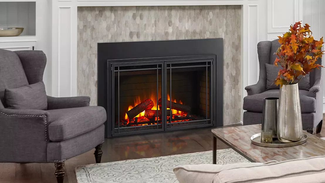Simplifire Simplifire 30" Electric Insert Fireplace SF-INS30 Fireplace Finished - Electric