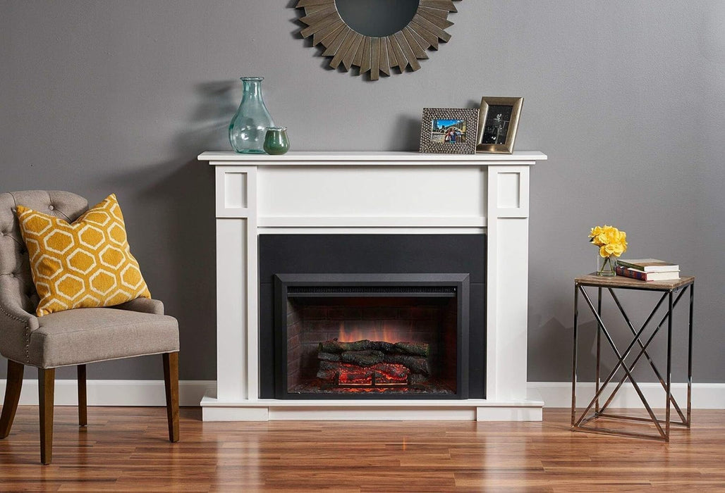 Simplifire Simplifire 32" Electric Insert Fireplace GI-32-ZC Fireplace Finished - Electric