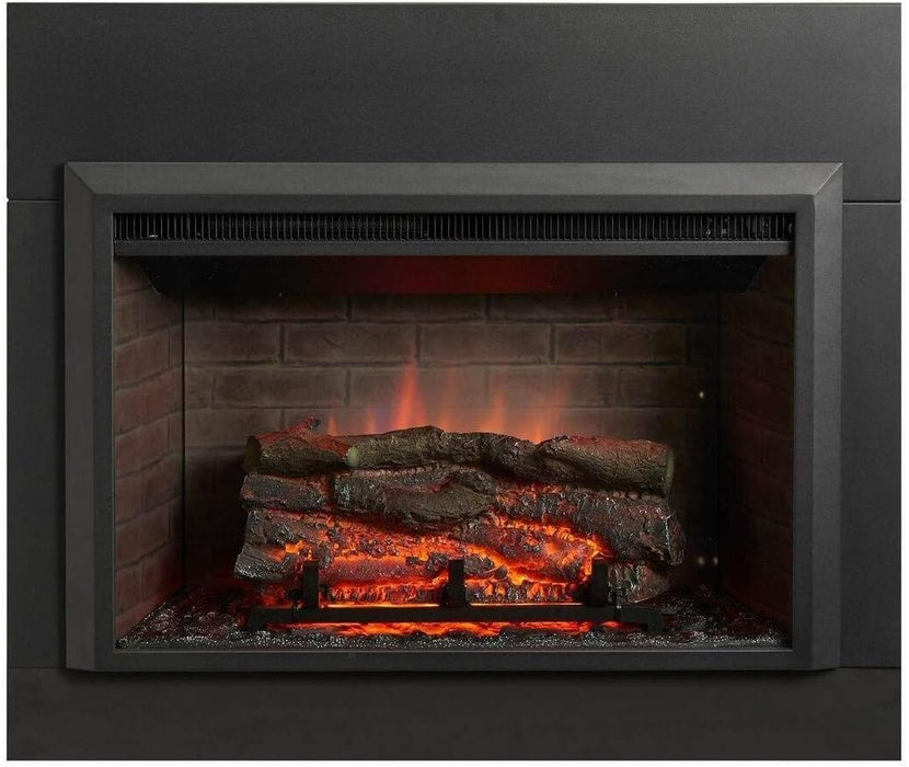 Simplifire Simplifire 32" Electric Insert Fireplace GI-32-ZC Fireplace Finished - Electric