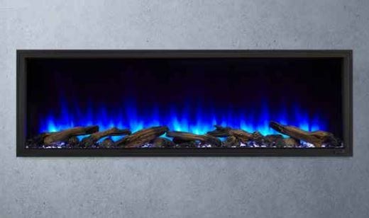 Simplifire Simplifire 43" Scion Clean Face Electric Fireplace SF-SC43-BK Fireplace Finished - Electric