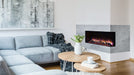 Simplifire Simplifire 43" Scion Trinity 3-Sided Linear Electric Fireplace SF-SCT43-BK Fireplace Finished - Electric