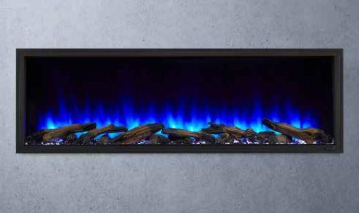 Simplifire Simplifire 55" Scion Clean Face Electric Fireplace SF-SC55-BK Fireplace Finished - Electric