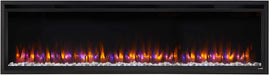 Simplifire Simplifire 72" Allusion Platinum Linear Electric Fireplace SF-ALLP72-BK Fireplace Finished - Electric