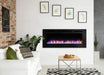Simplifire Simplifire 84" Allusion Linear Electric Fireplace SF-ALL84-BK Fireplace Finished - Electric