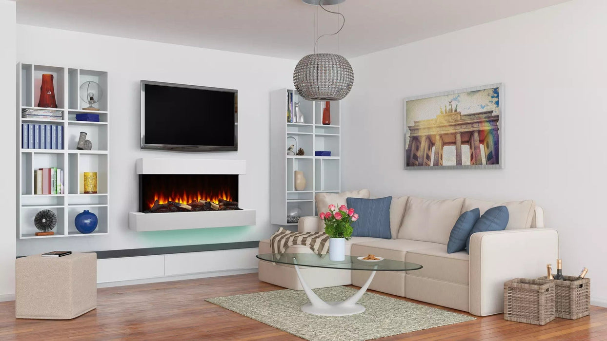 Simplifire Simplifire Format 36 Electric Wall-Mount Fireplace SF-FORMAT36 Fireplace Finished - Electric