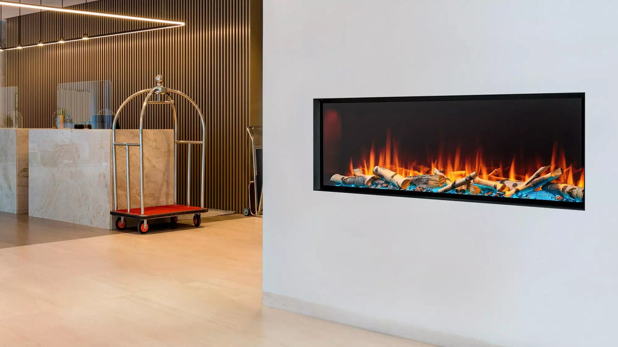 Simplifire Simplifire Forum 43 Outdoor Electric Fireplace SF-OD43 Fireplace Finished - Electric