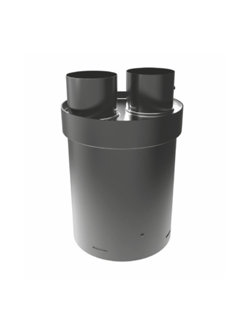 Simpson Duravent 4x6 Diameter  3"x4" Co Linear  Adapter 46DVA-34CLAA-POW Fireplace Venting 662492922071