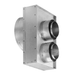 Simpson Duravent DuraVent 4x6" DIA Co-Axial/Co-Linear 3x4 Adapter - 46DVA-GCL34 46DVA-GCL34-POW Fireplace Accessories 662492563106