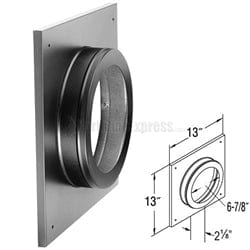 Simpson Duravent DuraVent Decorative Collar - 46DVA-DC 46DVA-DC-POW Fireplace Venting 662492178379