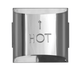 Simpson Duravent DuraVent Sconce Termination Cap (Stainless Steel) - 46DVA-HSC-S 46DVA-HSC-S-POW Fireplace Venting 662492178041