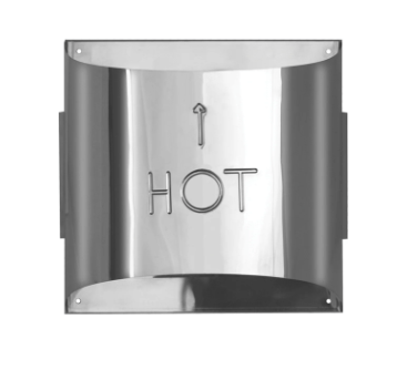 Simpson Duravent DuraVent Sconce Termination Cap (Stainless Steel) - 58DVA-HSC-S 58DVA-HSC-S-POW Fireplace Venting 662492542125