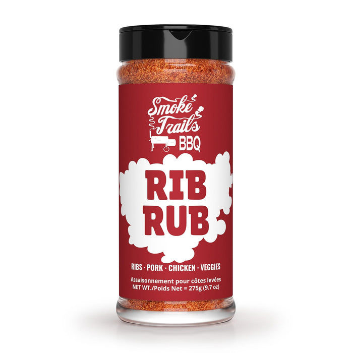 Smoke Trails Bbq Smoke Trails BBQ - Rib Rub (275g / 9.7oz) - ST-RIB ST-RIB Barbecue Accessories - Food