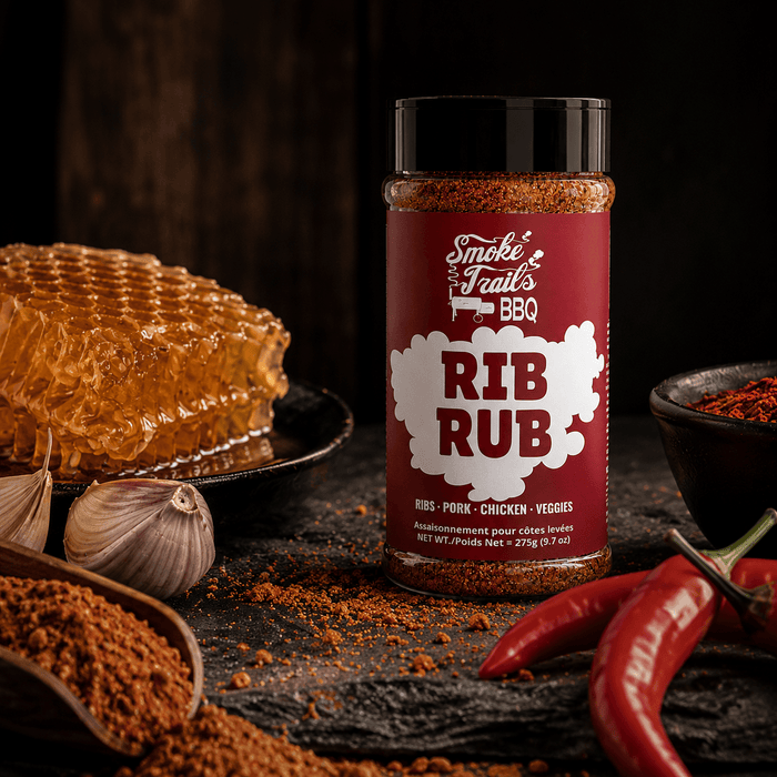 Smoke Trails Bbq Smoke Trails BBQ - Rib Rub (275g / 9.7oz) - ST-RIB ST-RIB Barbecue Accessories - Food