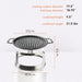 Solo Stove Solo Stove Bonfire Cast Iron Grill Top + Hub - SSBON-COOKING-BUNDLE SSBON-COOKING-BUNDLE Outdoor Parts 853977008926