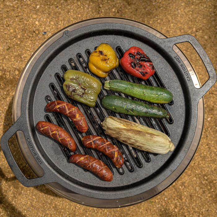 Solo Stove Solo Stove Yukon Cast Iron Grill Top + Hub - SSYUK-27-COOKING-BUNDLE SSYUK-27-COOKING-BUNDLE Outdoor Finished 853977008933
