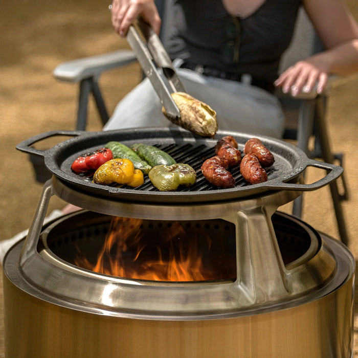 Solo Stove Solo Stove Yukon Cast Iron Grill Top + Hub - SSYUK-27-COOKING-BUNDLE SSYUK-27-COOKING-BUNDLE Outdoor Finished 853977008933