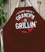 Source Resource LA Imprints Attitude Apron - Grandpa is Grilling 2207 Barbecue Accessories