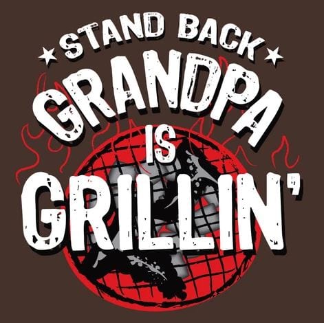 Source Resource LA Imprints Attitude Apron - Grandpa is Grilling 2207 Barbecue Accessories