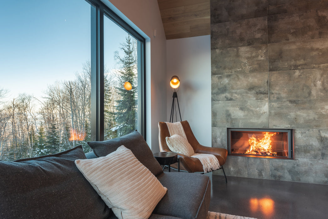 Stuv America Inc. FIREPLACE 21.2-125 FW1002102801 Fireplace Finished - Wood