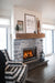 Stuv America Inc. FIREPLACE STÛV 6-IN 76x55 FW1000600201 Fireplace Finished - Wood