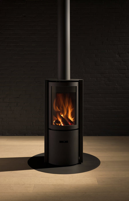 Stuv America Inc. STOVE 30-COMPACT ONE **BLACK** SW1003002100 Fireplace Finished - Wood