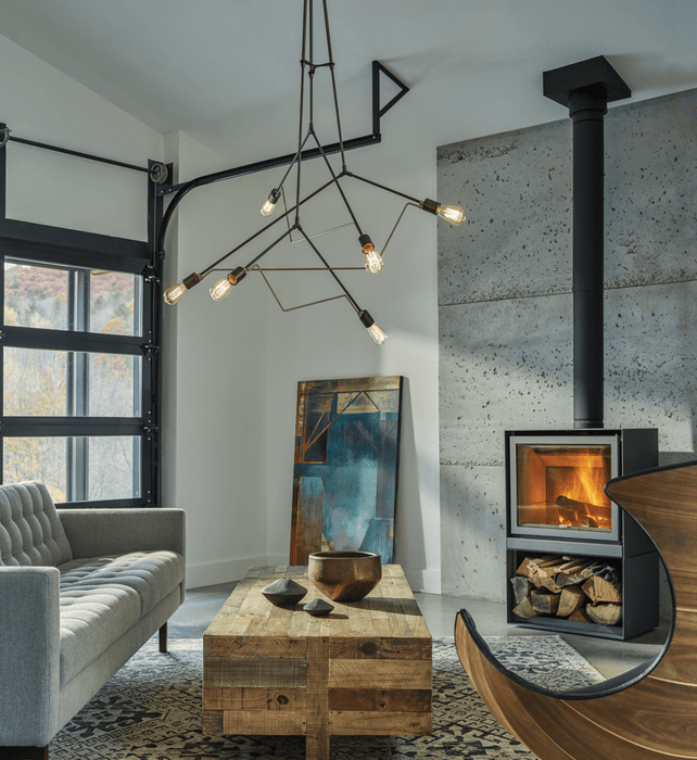 Stuv America Inc. Stûv 16 Wood-Burning Stove (16-78 H Model) SW1001601701 Fireplace Finished - Wood