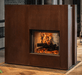 Stuv America Inc. Stûv 21-Clad Wood-Burning Fireplace (21-85 DF2) Fireplace Finished - Wood