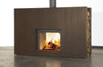 Stuv America Inc. Stûv 21-Clad Wood-Burning Fireplace (21-85 DF7) Fireplace Finished - Wood
