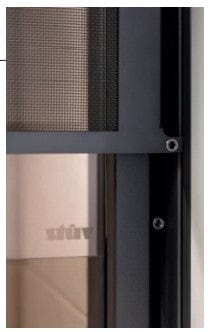 Stuv America Inc. Stûv 21 Fire Screen (21-125) - 13012160 13012160 Fireplace Accessories