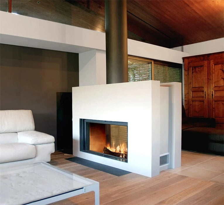 Stuv America Inc. Stûv 21 Wood-Burning Fireplace (21.2-125 Double Face) 10210705 Fireplace Finished - Wood