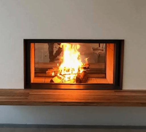 Stuv America Inc. Stûv 21 Wood-Burning Fireplace (21.2-125 Double Face) 10210705 Fireplace Finished - Wood