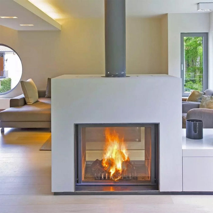 Stuv America Inc. Stûv 21 Wood-Burning Fireplace (21.2-85 Double Face) 10210505 Fireplace Finished - Wood