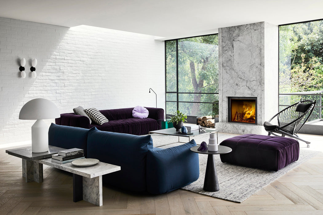 Stuv America Inc. Stûv 21 Wood-Burning Fireplace (21.2-85) FW1002102301 Fireplace Finished - Wood