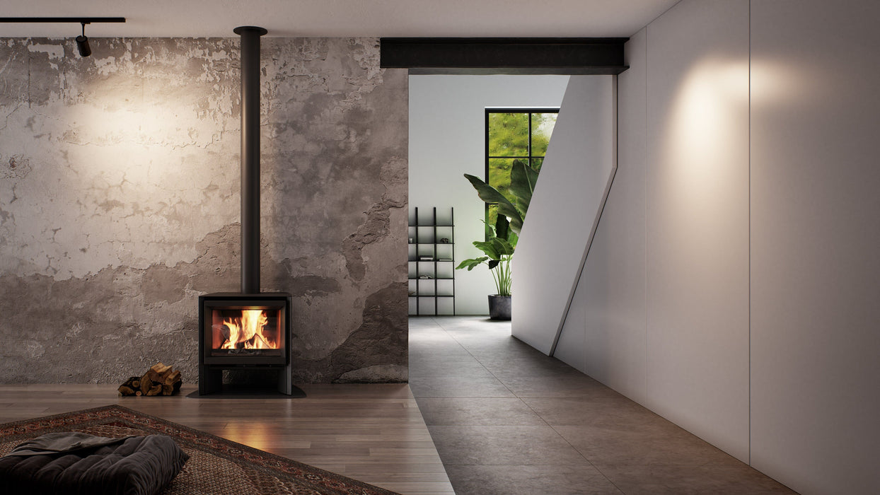 Stuv America Inc. Stûv S6H Wood Burning Stove (76/60) 10060404 Fireplace Finished - Wood