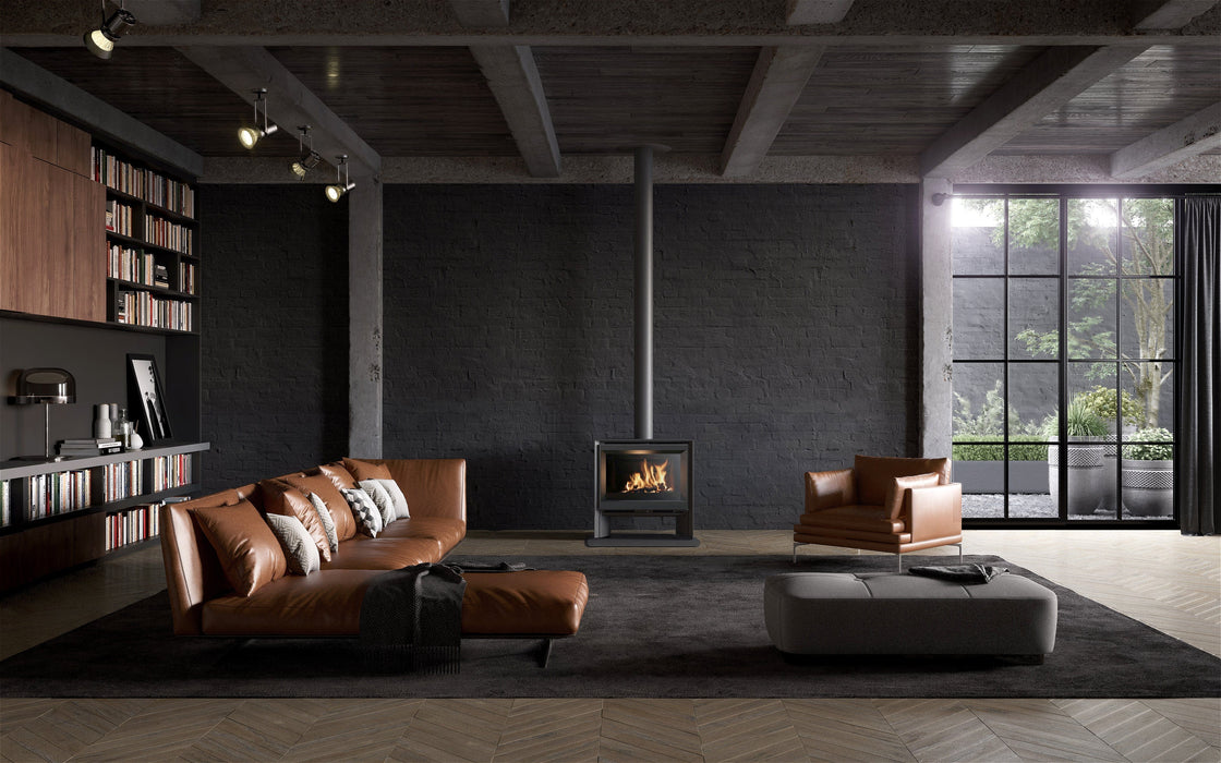 Stuv America Inc. Stûv S6H Wood Burning Stove (76/60) 10060404 Fireplace Finished - Wood