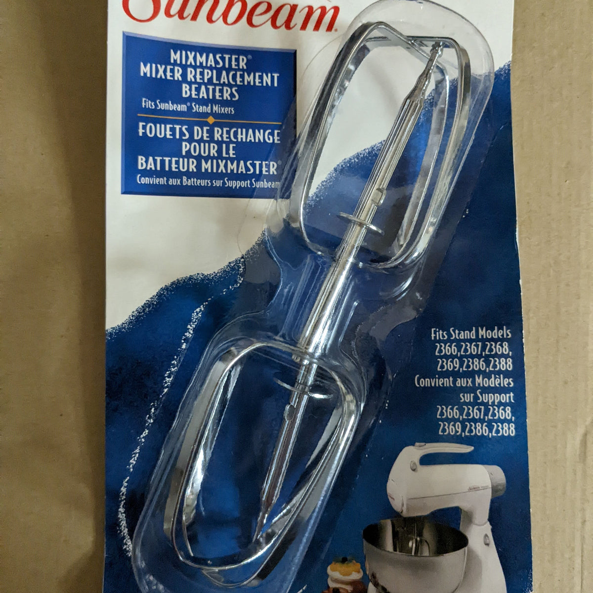 Sunbeam Mixmaster Stand Mixer Replacement Beaters - 004950000000