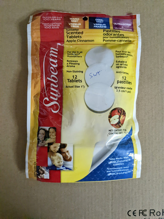 Sunbeam Sunbeam Apple Cinnamon Treatment Tablets - SWTA2300-CN SWTA2300-CN Housewares Parts