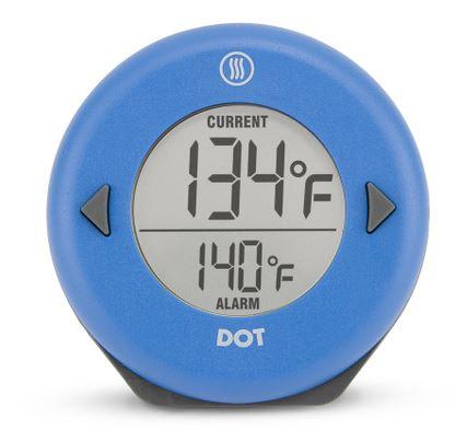 Thermoworks Thermoworks DOT Simple Alarm Thermometer - TX1200 Blue TX1200-BL Barbecue Accessories
