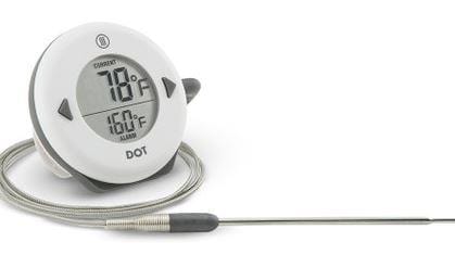 Thermoworks Thermoworks DOT Simple Alarm Thermometer - TX1200 White TX1200-WH Barbecue Accessories