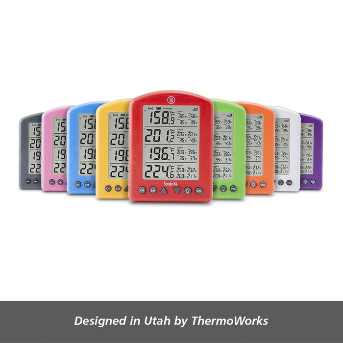 Thermoworks ThermoWorks Smoke X4 Long-Range Remote BBQ Alarm Thermometer Barbecue Accessories