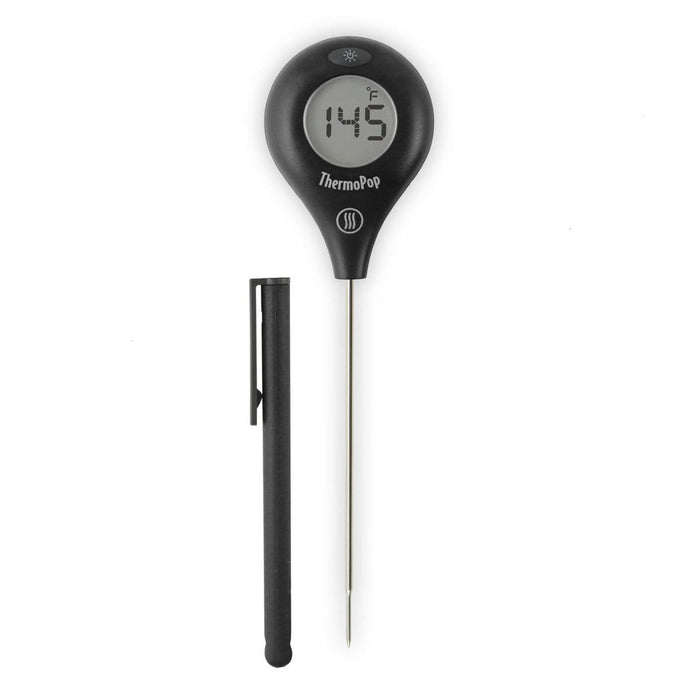 Thermoworks Thermoworks Thermopop Black Thermometer Black TX3100-BLACK Barbecue Accessories